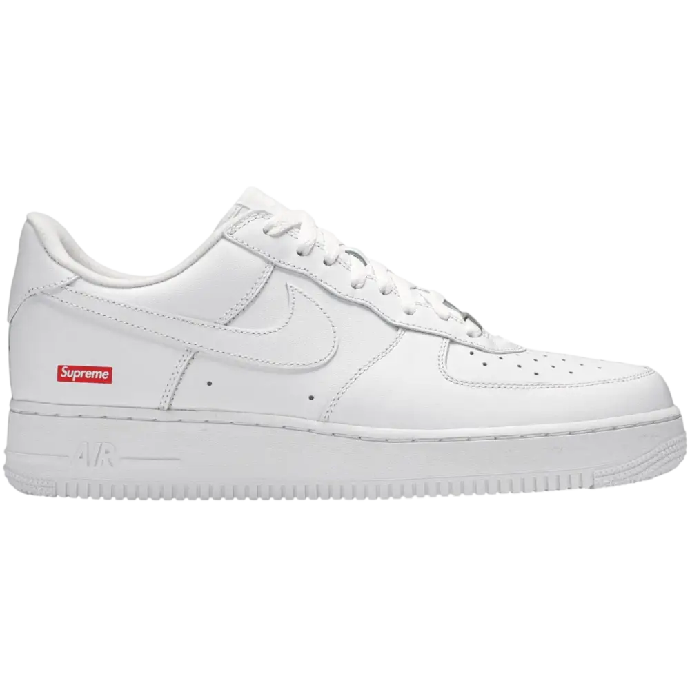 Nike Air Force 1 Low Supreme Box Logo White