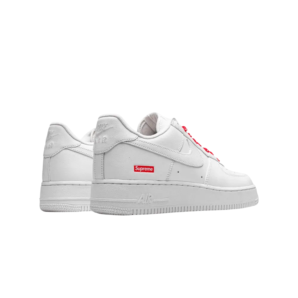 Nike Air Force 1 Low Supreme Box Logo White
