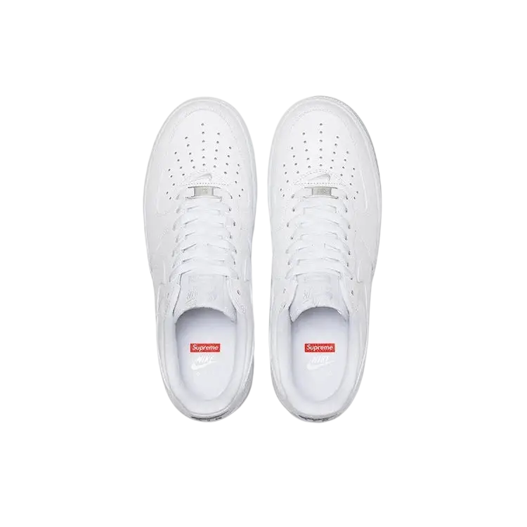 Nike Air Force 1 Low Supreme Box Logo White