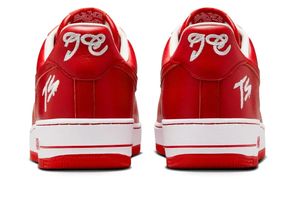 Nike Air Force 1 Low x Terror Squad White University Red Size 9.5