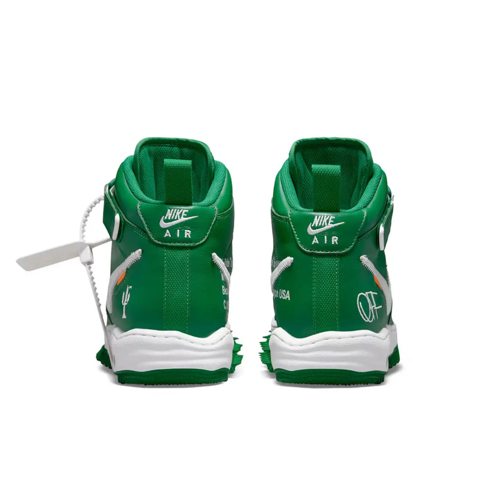 Nike Air Force 1 Mid Off-White Pine Green - 7.5 - Sneakers