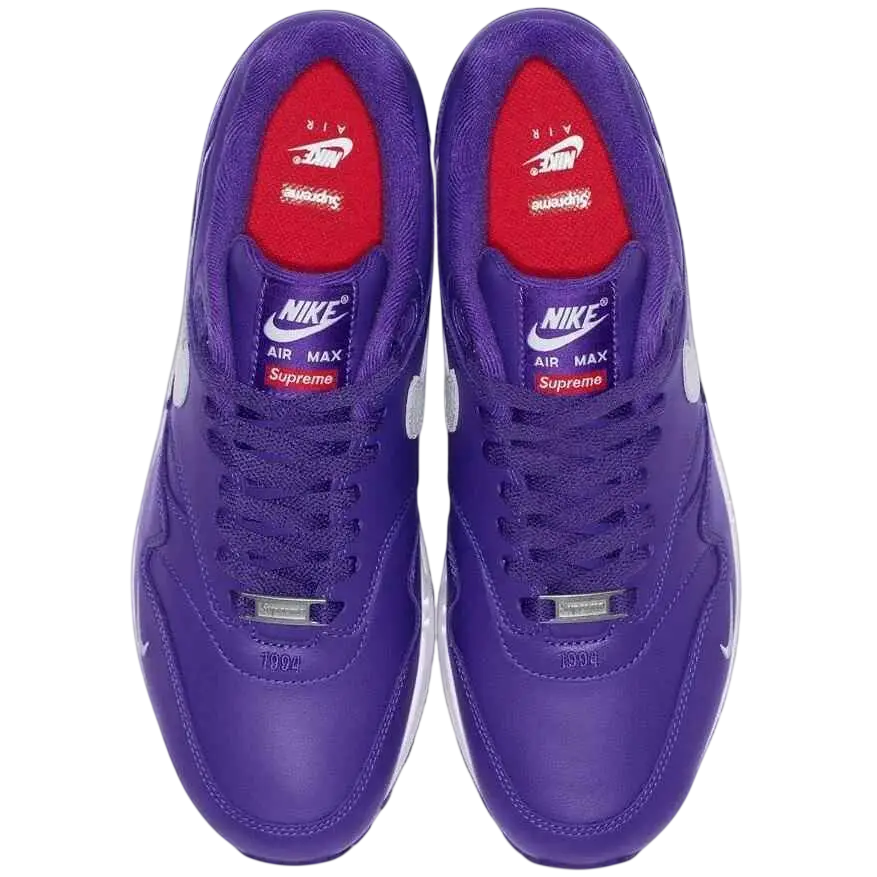Nike Air Max 1 ’87 SP Supreme Varsity Purple - 10