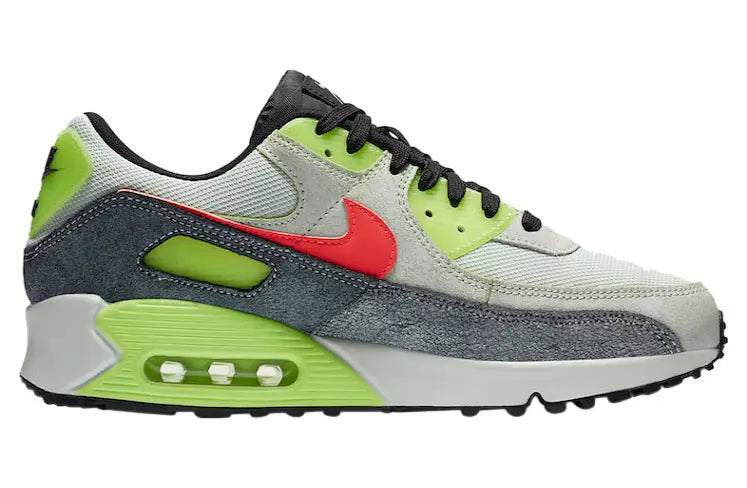 Nike Air Max 90 N7 Spruse Aura/Flash Crimson - 10 - Sneakers