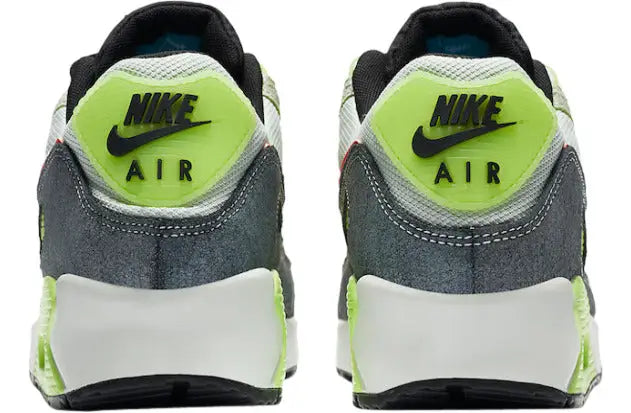 Nike Air Max 90 N7 Spruse Aura/Flash Crimson - 10 - Sneakers