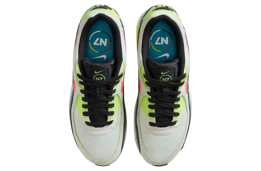 Nike Air Max 90 N7 Spruse Aura/Flash Crimson - 10 - Sneakers