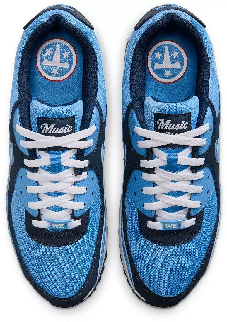 Nike Air Max 90 Tennessee Titans Coast/White Size 11.5