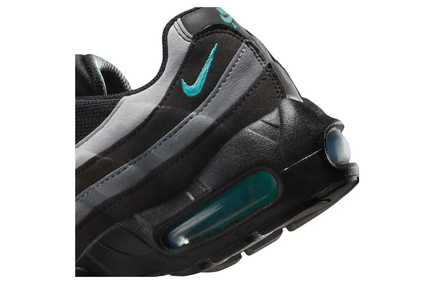 Nike Air Max 95 Black Aurora Green - 10 - Sneakers
