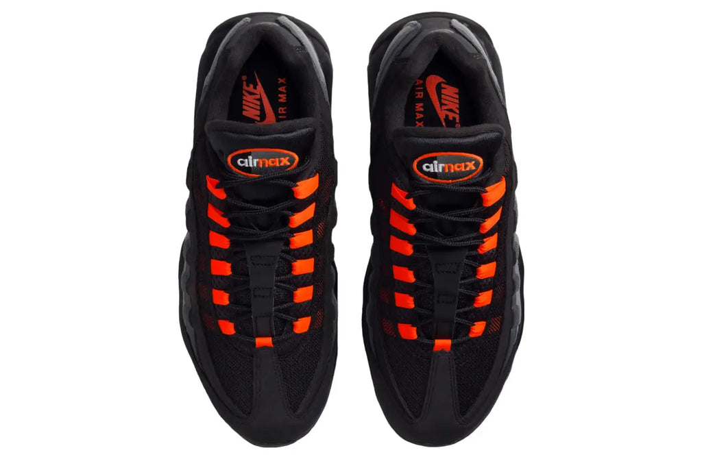 Nike Air Max 95 Black/Hyper Crimson - 10 - Sneakers