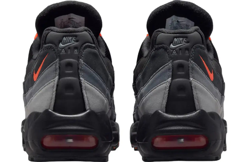Nike Air Max 95 Black/Hyper Crimson - 10 - Sneakers