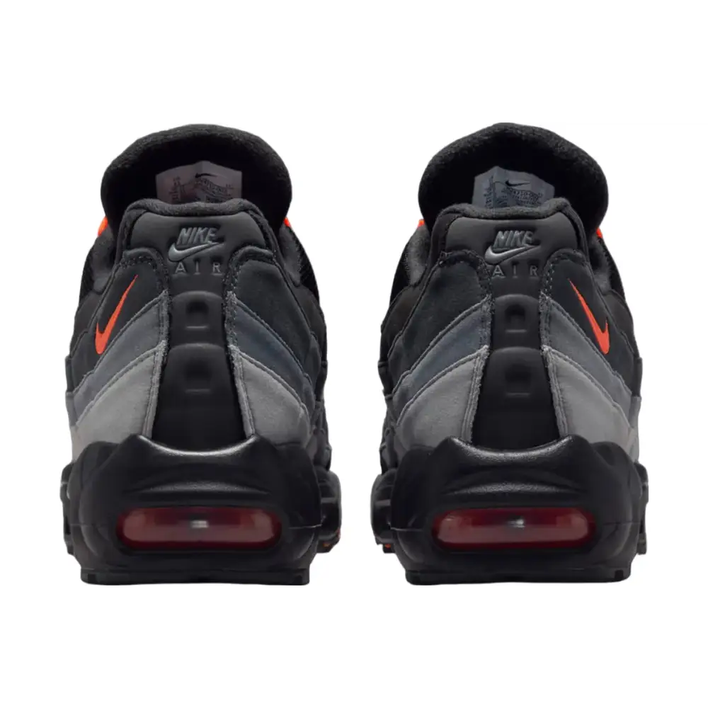 Nike Air Max 95 Black/Hyper Crimson - 10 - Sneakers