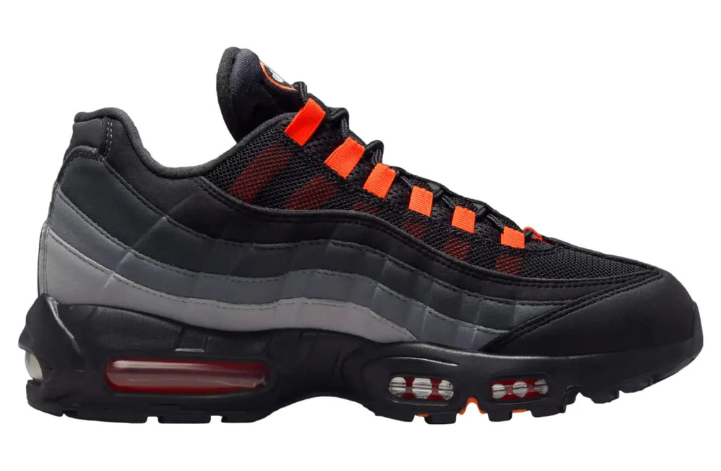 Nike Air Max 95 Black/Hyper Crimson - 10 - Sneakers