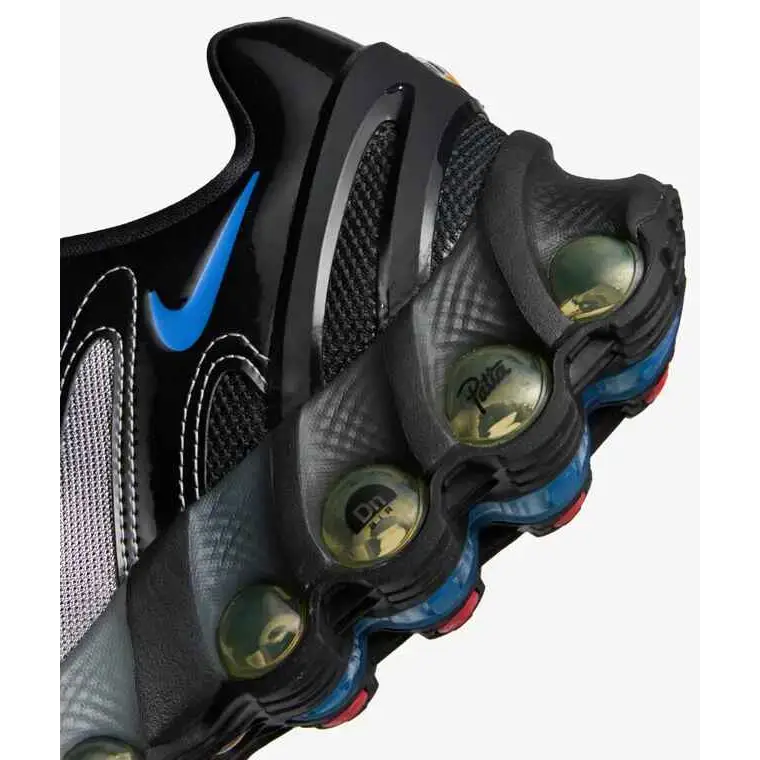 Nike Air Max Dn8 SP Patta Black Metallic Silver - Sneakers