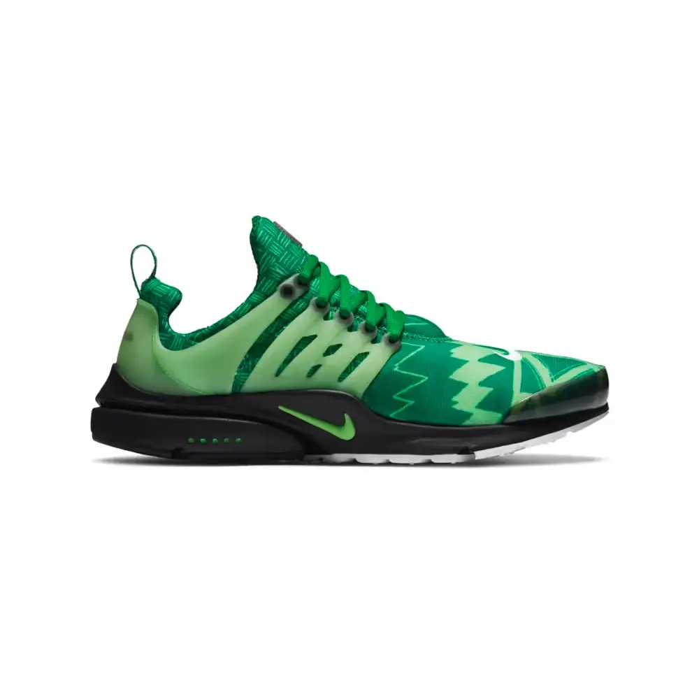 Nike Air Presto Naija Pine Green - M (9-11) - Sneakers
