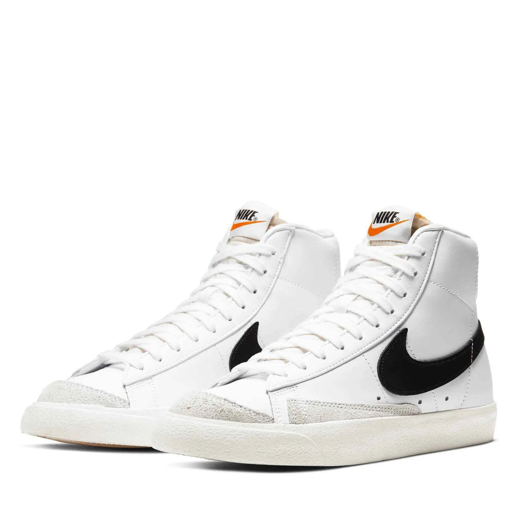 Nike Blazer Mid 77 White/Black - 9.5 - Sneakers