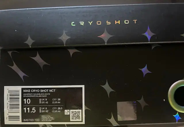 Nike Cryoshot Tiempo 94 NOCTA Size 10
