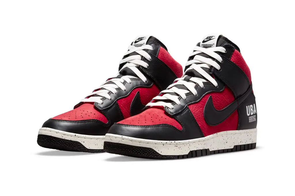 Nike Dunk High 1985 Undercover UBA Gym Red/Black/White - 10 - Sneakers