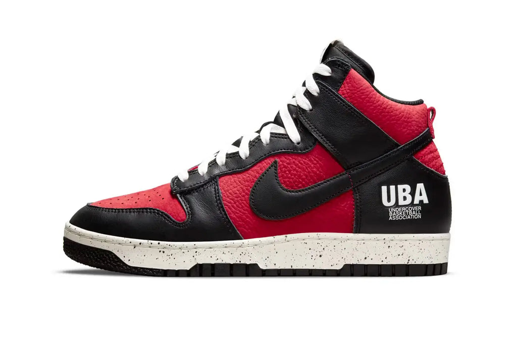 Nike Dunk High 1985 Undercover UBA Gym Red/Black/White - 10 - Sneakers
