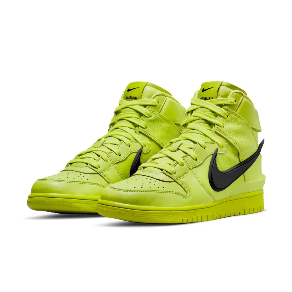Nike Dunk High AMBUSH Flash Lime - 10 - Sneakers