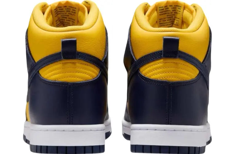 Nike Dunk High Varsity Maize/Navy/White (Michigan) - 10 - Sneakers