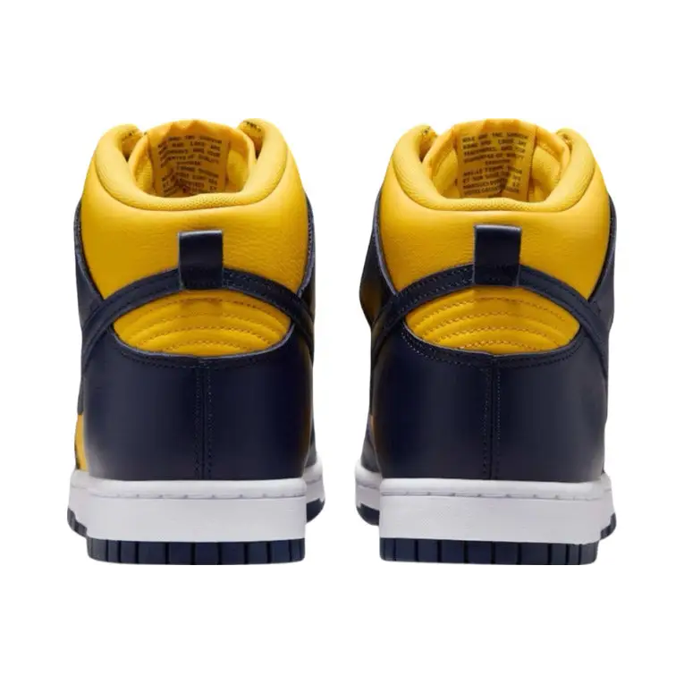 Nike Dunk High Varsity Maize/Navy/White (Michigan) - 10 - Sneakers