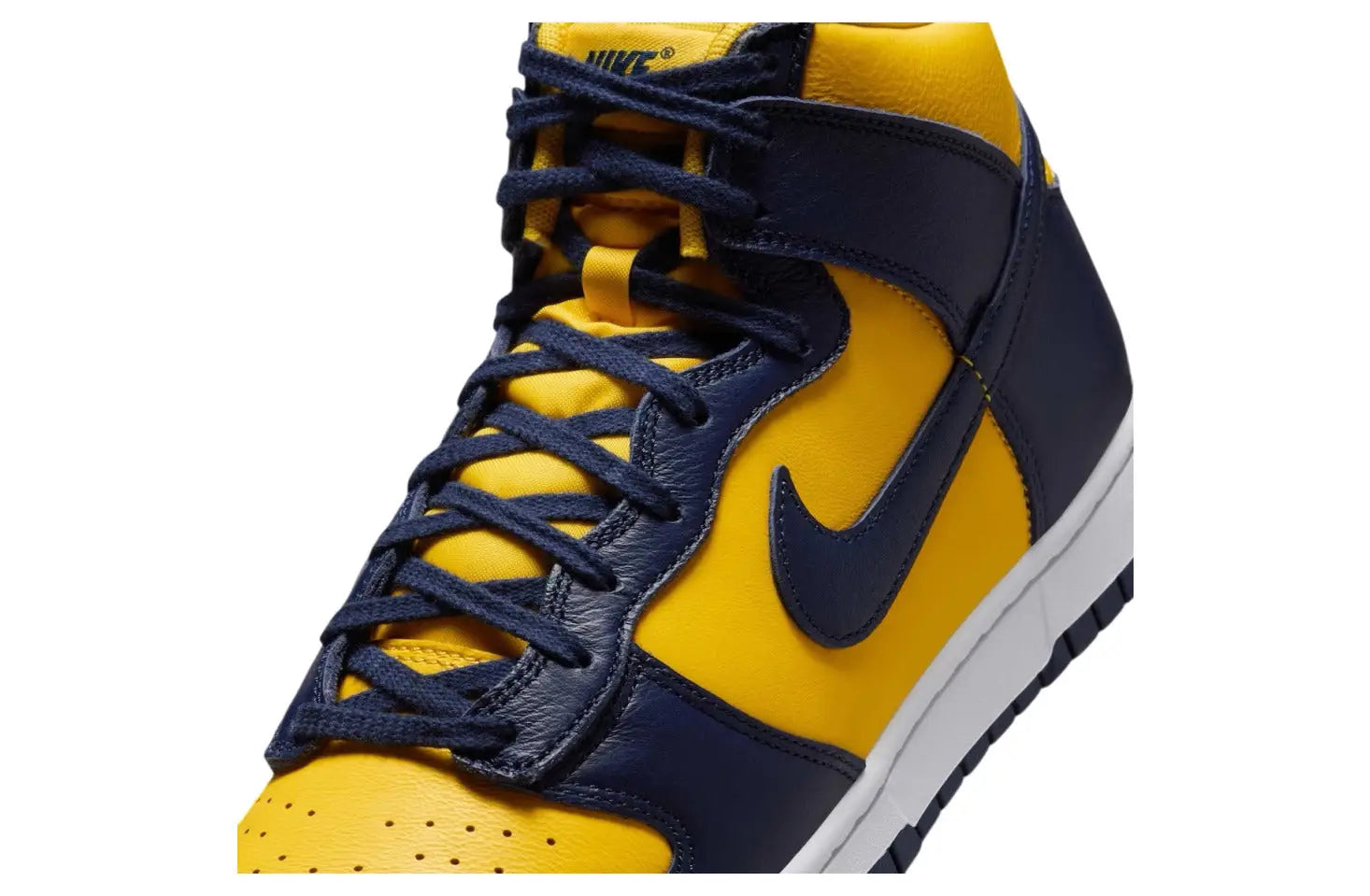 Nike Dunk High Varsity Maize/Navy/White (Michigan) - 10 - Sneakers