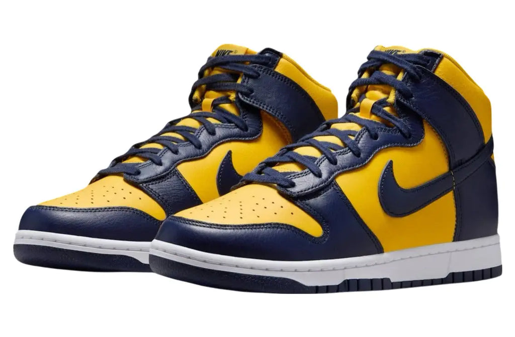 Nike Dunk High Varsity Maize/Navy/White (Michigan) - 10 - Sneakers