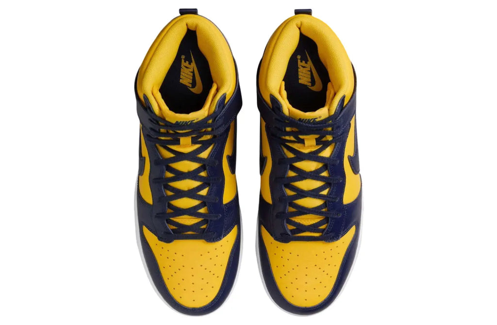 Nike Dunk High Varsity Maize/Navy/White (Michigan) - 10 - Sneakers