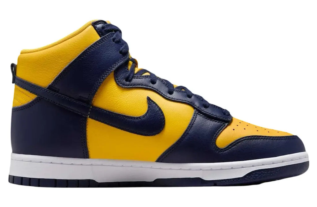 Nike Dunk High Varsity Maize/Navy/White (Michigan) - 10 - Sneakers