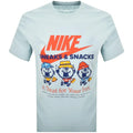 Nike Max 90 Sneaks and Snacks T-Shirt Light Blue - M