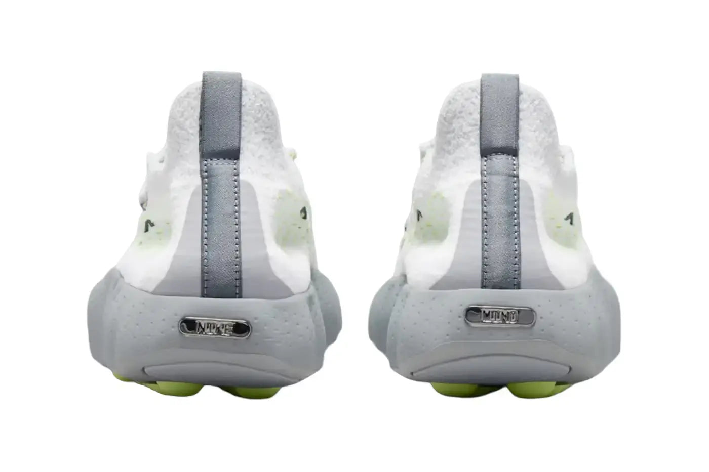 Nike Mind 002 Flyknit White Dark Grey Volt Size 11
