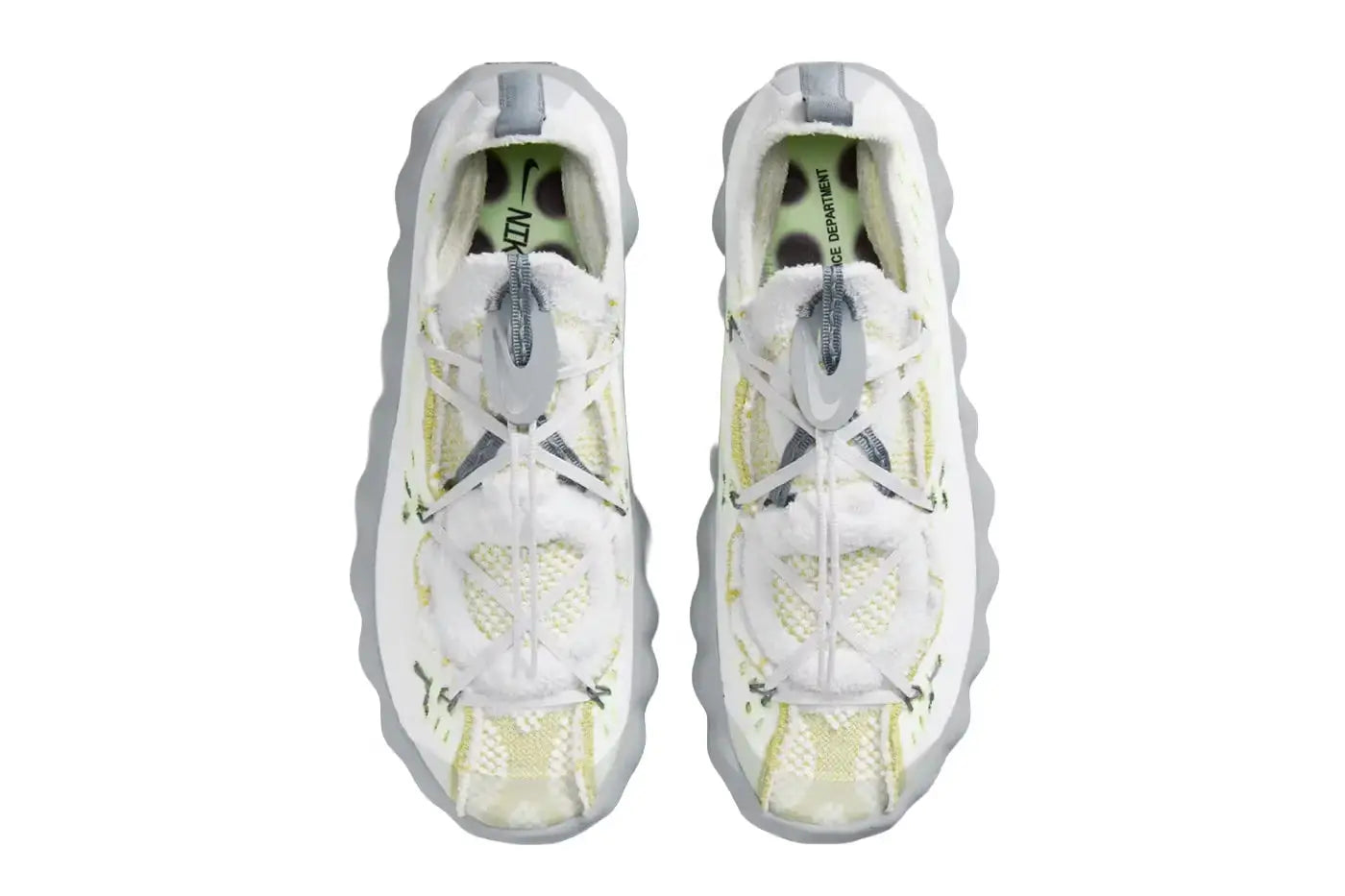 Nike Mind 002 Flyknit White Dark Grey Volt Size 11