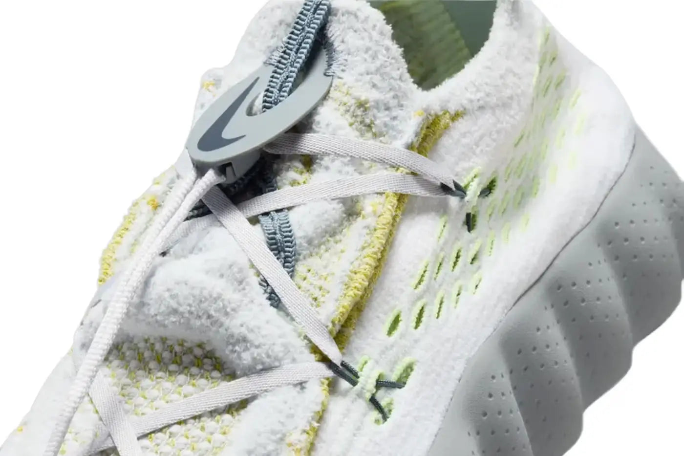 Nike Mind 002 Flyknit White Dark Grey Volt Size 11