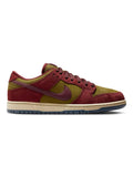 Nike SB Drunk Low Pro Dark Team Red/Burgundy Crush - 10 - Sneakers