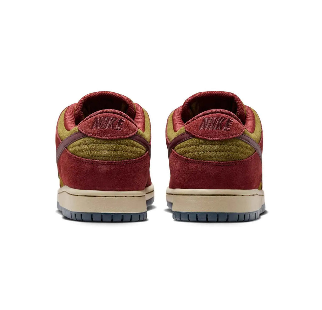 Nike SB Drunk Low Pro Dark Team Red/Burgundy Crush - 10 - Sneakers