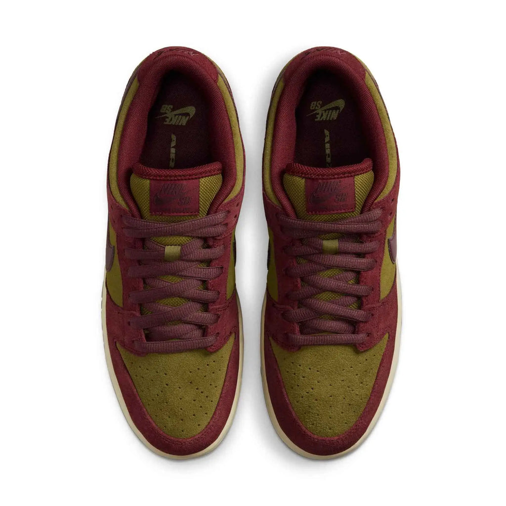 Nike SB Drunk Low Pro Dark Team Red/Burgundy Crush - 10 - Sneakers