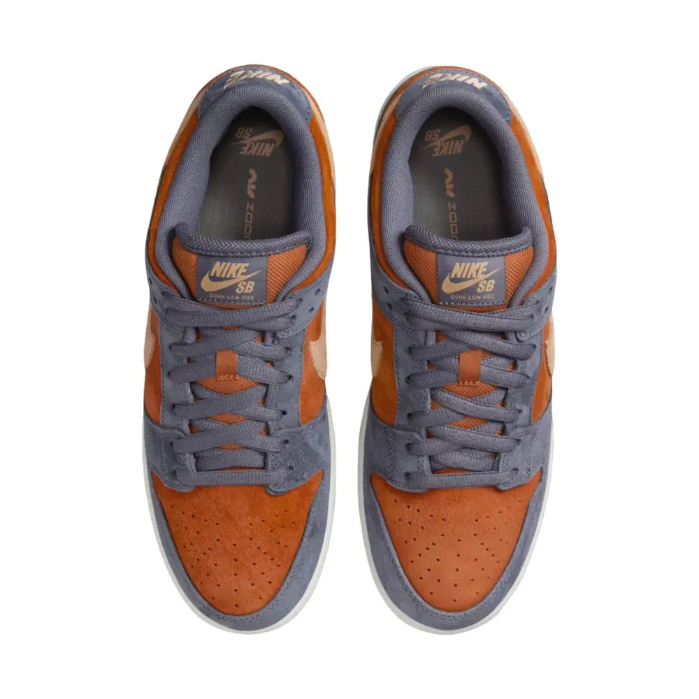 Nike SB Drunk Low Pro Light Carbon/Sesame Monarch - 9.5 - Sneakers