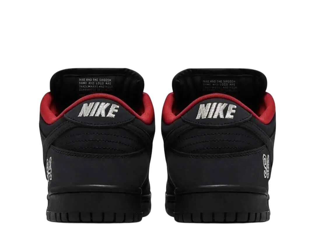 Nike SB Dunk Low OG QS Supreme 94 Black - 9.5 - Footwear