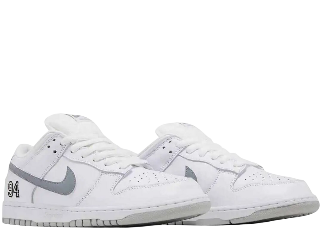 Nike SB Dunk Low OG QS Supreme 94 White - 9 - Footwear
