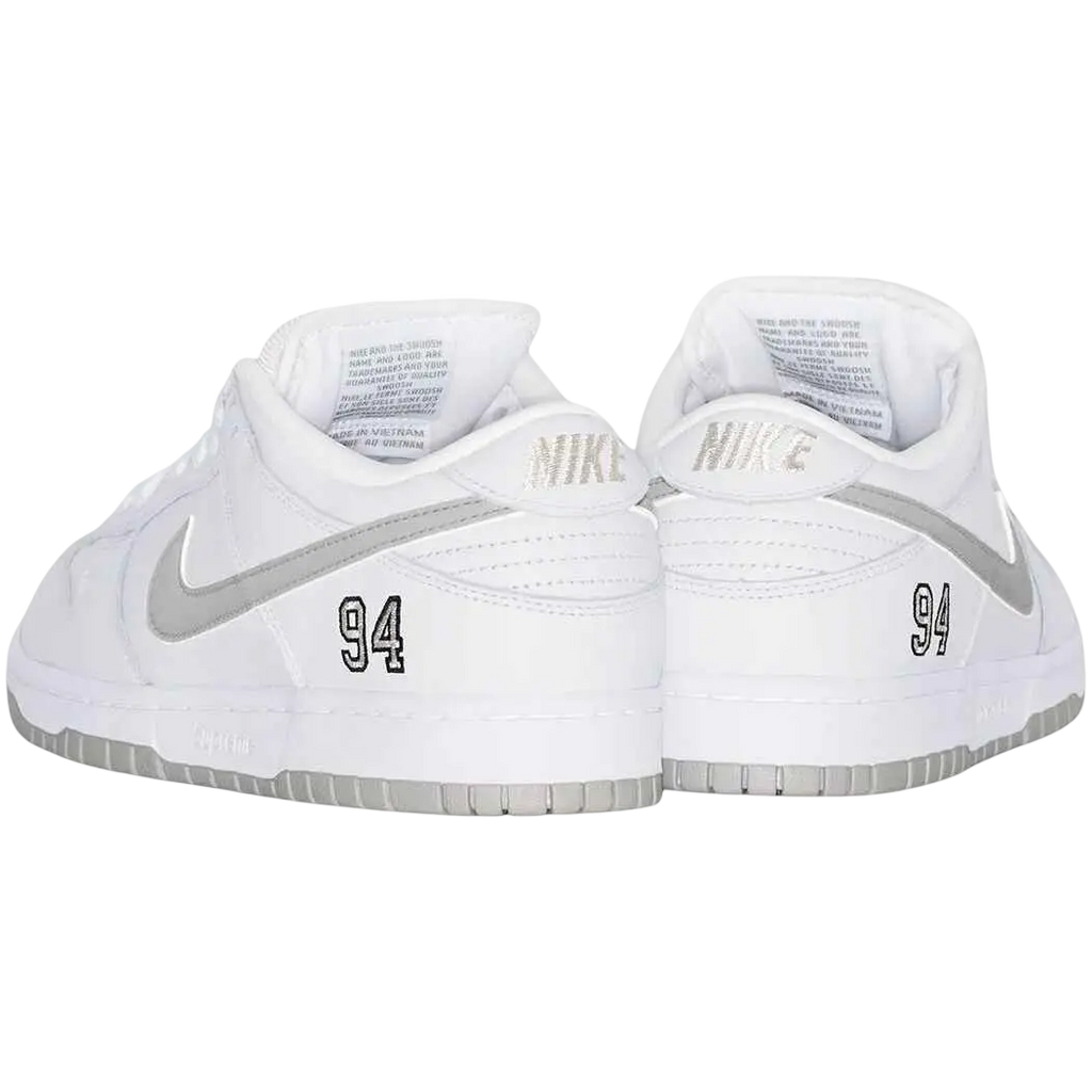 Nike SB Dunk Low OG QS Supreme 94 White - 9 - Footwear