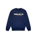 Nike x Stranger Things Fleece Crewneck Navy - S