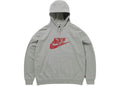 Nike x Stranger Things Oversized Pullover Hoodie Heather Gray - M