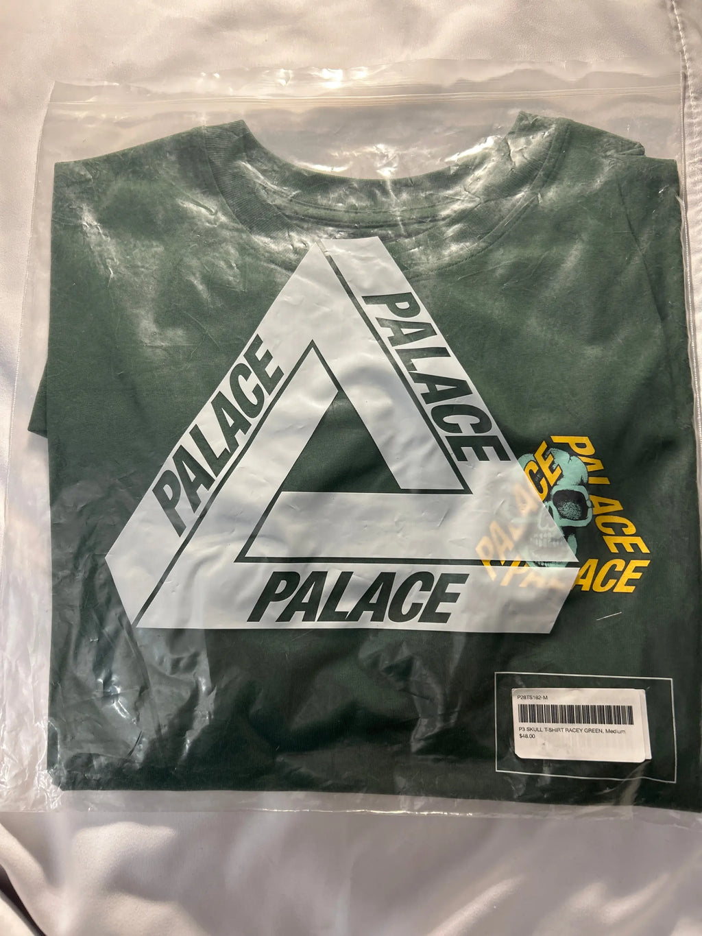 P3 Skull T-Shirt Green Medium