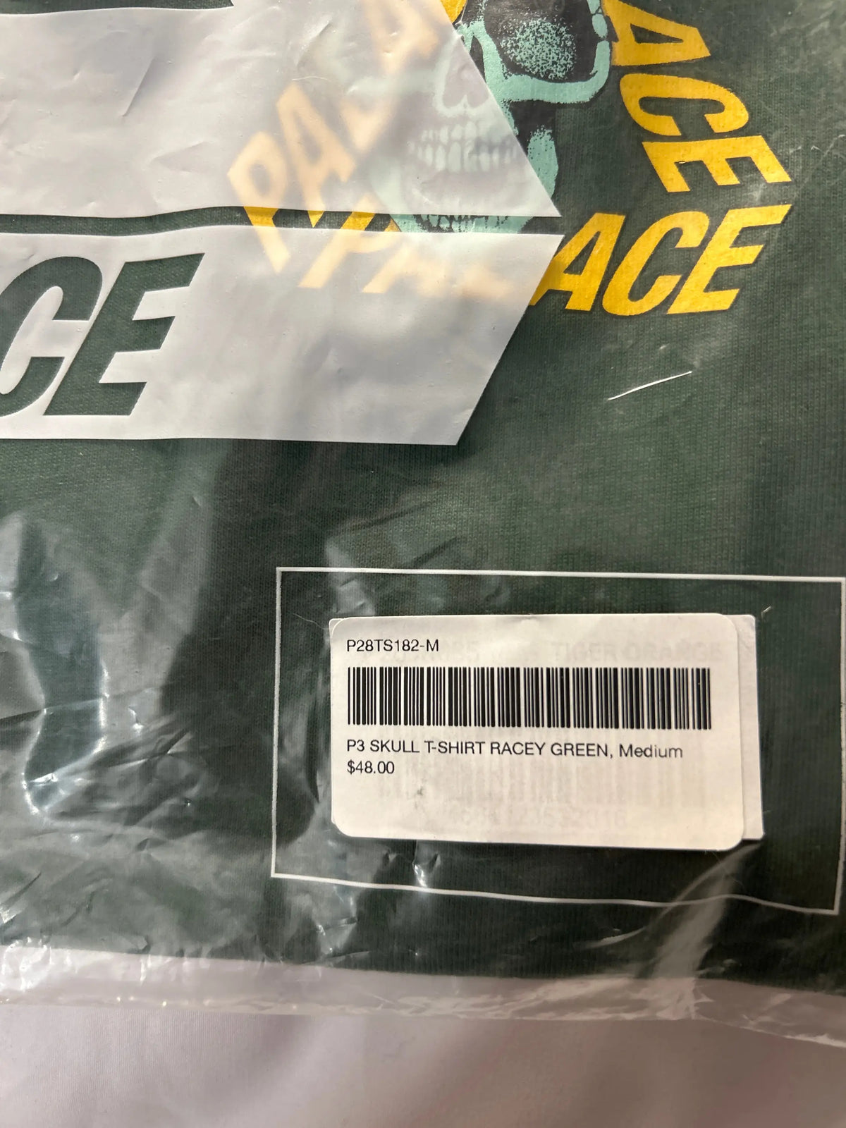 P3 Skull T-Shirt Green Medium
