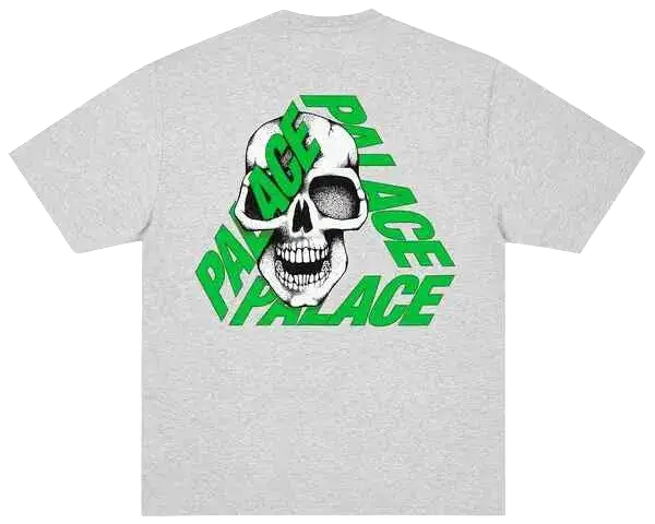 P3 Skull T-Shirt Grey - M