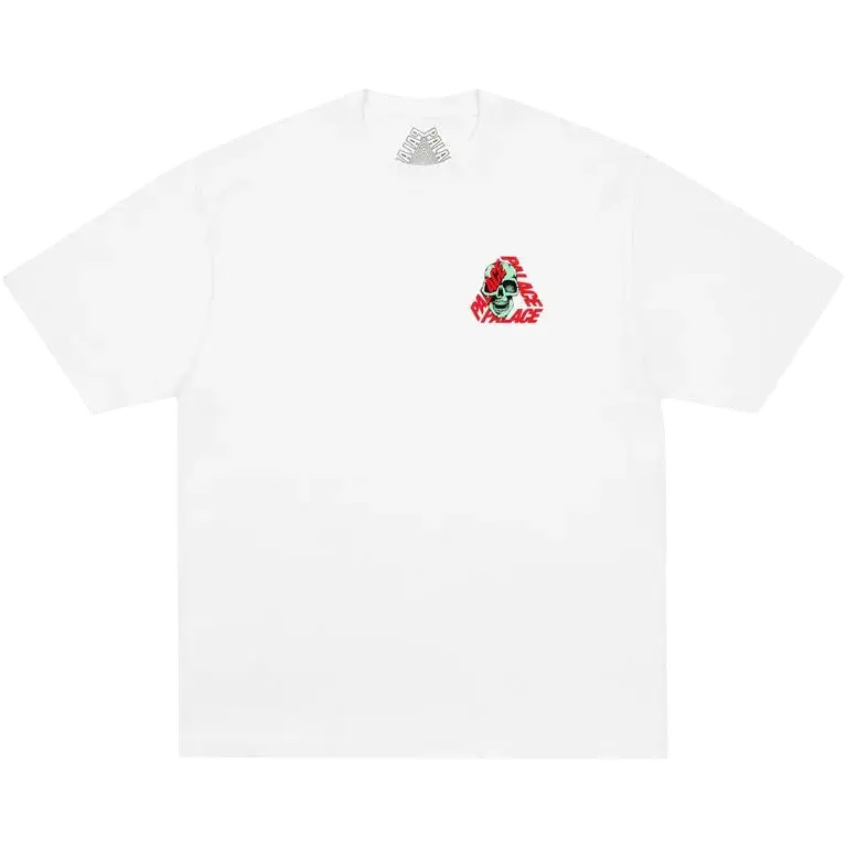 P3 Skull T-Shirt White - M