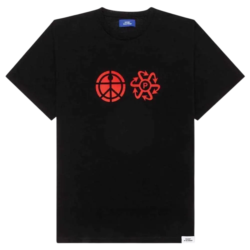 Paccbet 7 Symbols Tee Black - S - Apparel & Accessories > Clothing > Shirts & Tops