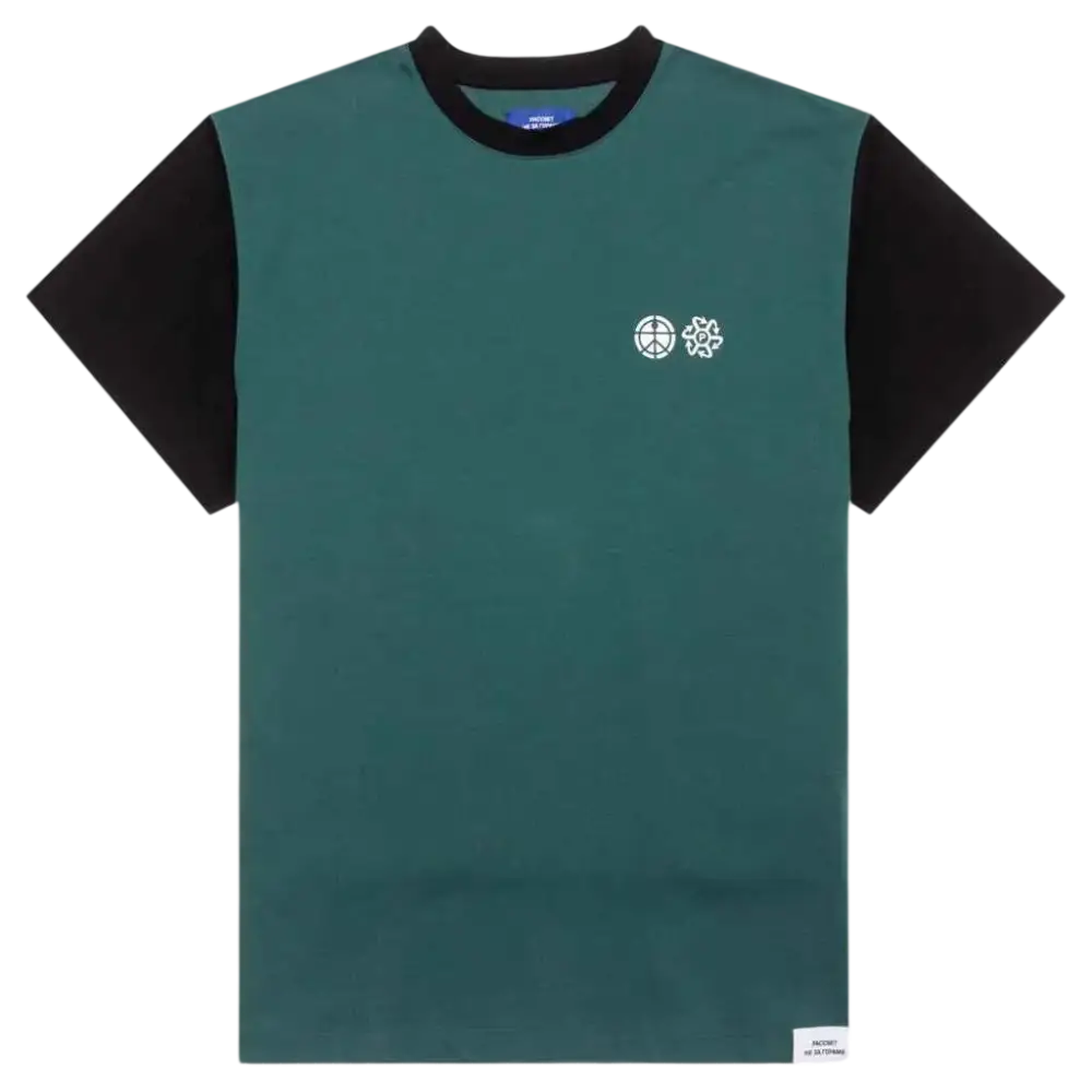 Paccbet Symbols Tee Green Black - XL