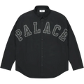 Palace Archy Shirt Long Sleeve Button Up Black - M