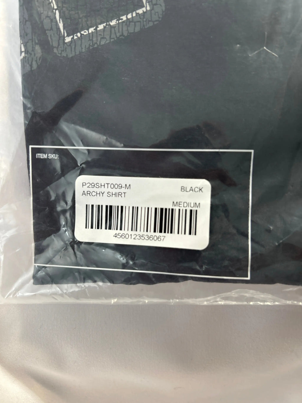 Palace Archy Shirt Long Sleeve Button Up Black Medium