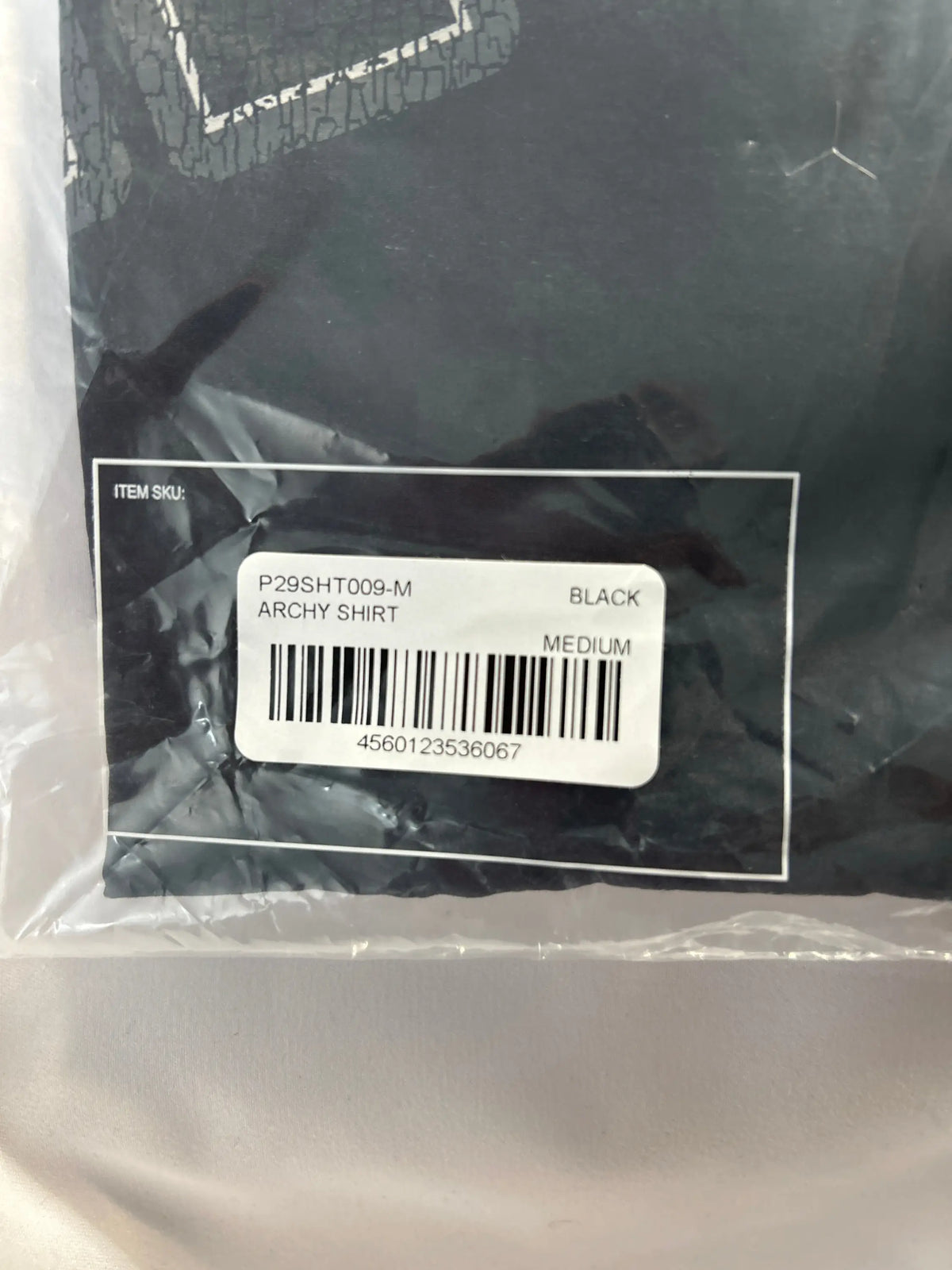Palace Archy Shirt Long Sleeve Button Up Black Medium